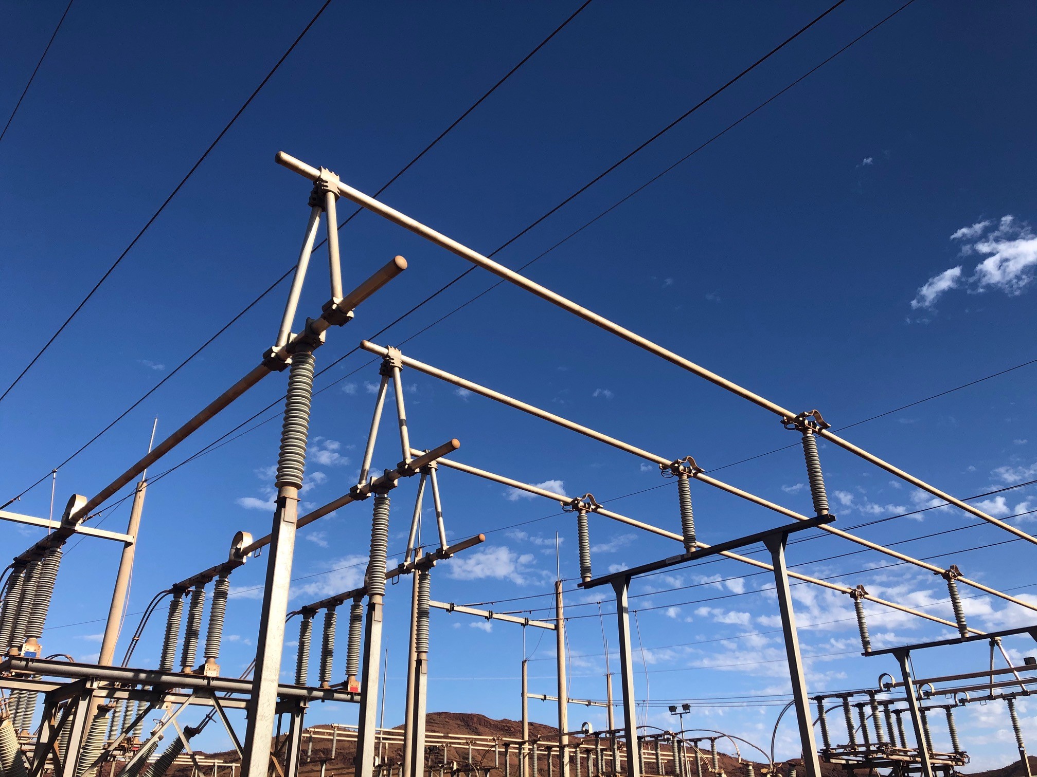 Site of the Solomon mine substation extension